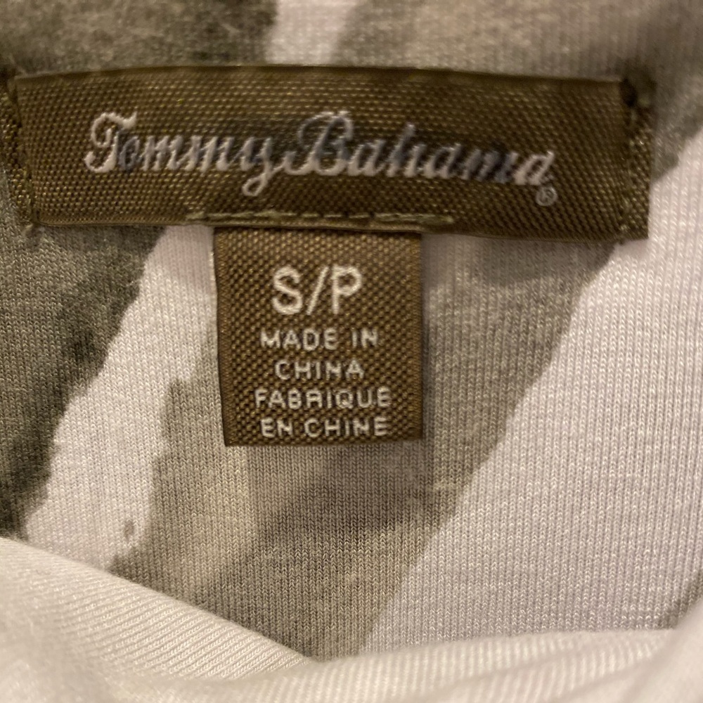 Tommy Bahama zebra palm strapless dress - Picture 3 of 4